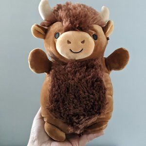 10” Dunkie Bison Squishmallow Hugmee